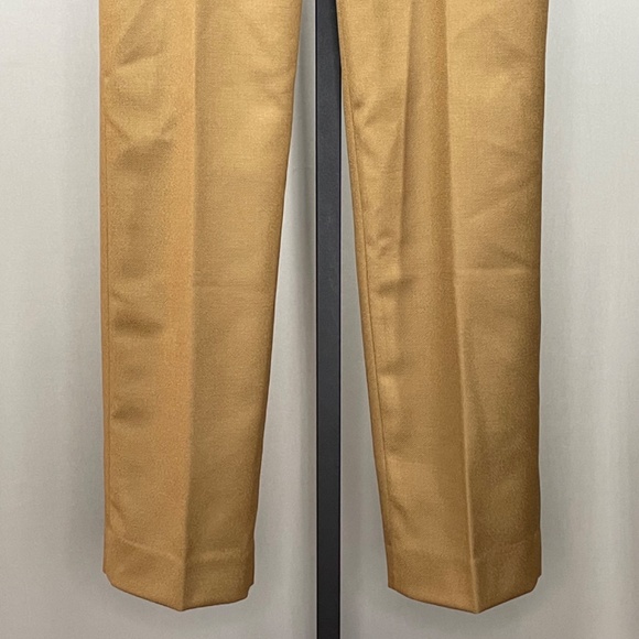 NEW Banana Republic Pants Womens 2 brown wool straight leg preppy classic - Picture 3 of 10
